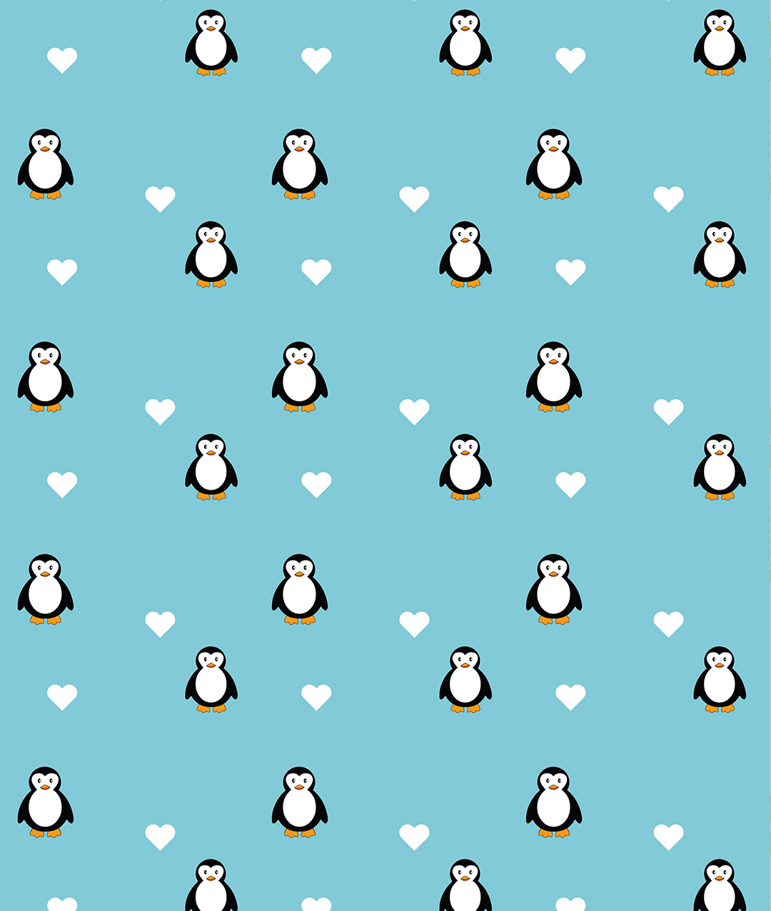 Pesky Penguins Wallpaper