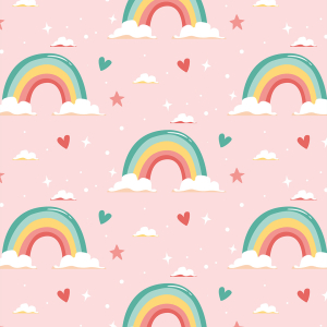 Rainbow Rush Locker Days Wallpaper